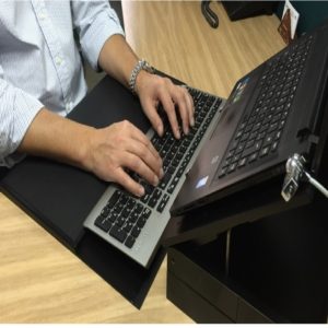 Extensión para escritorio en L